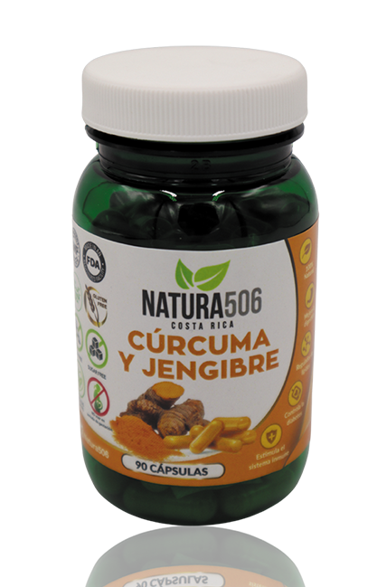 CURCUMA Y JENGIBRE - Capsulas