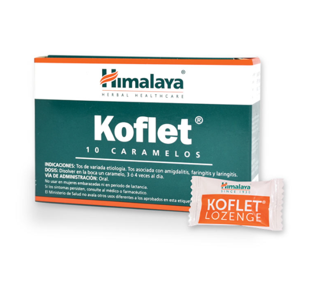 Koflet® - Alivio seguro para la garganta.