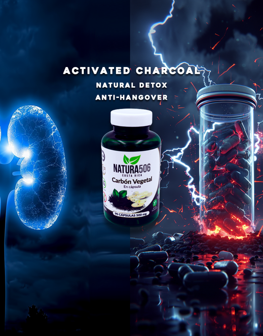 Activated Charcoal Detox / Anti-Hangover Capsules